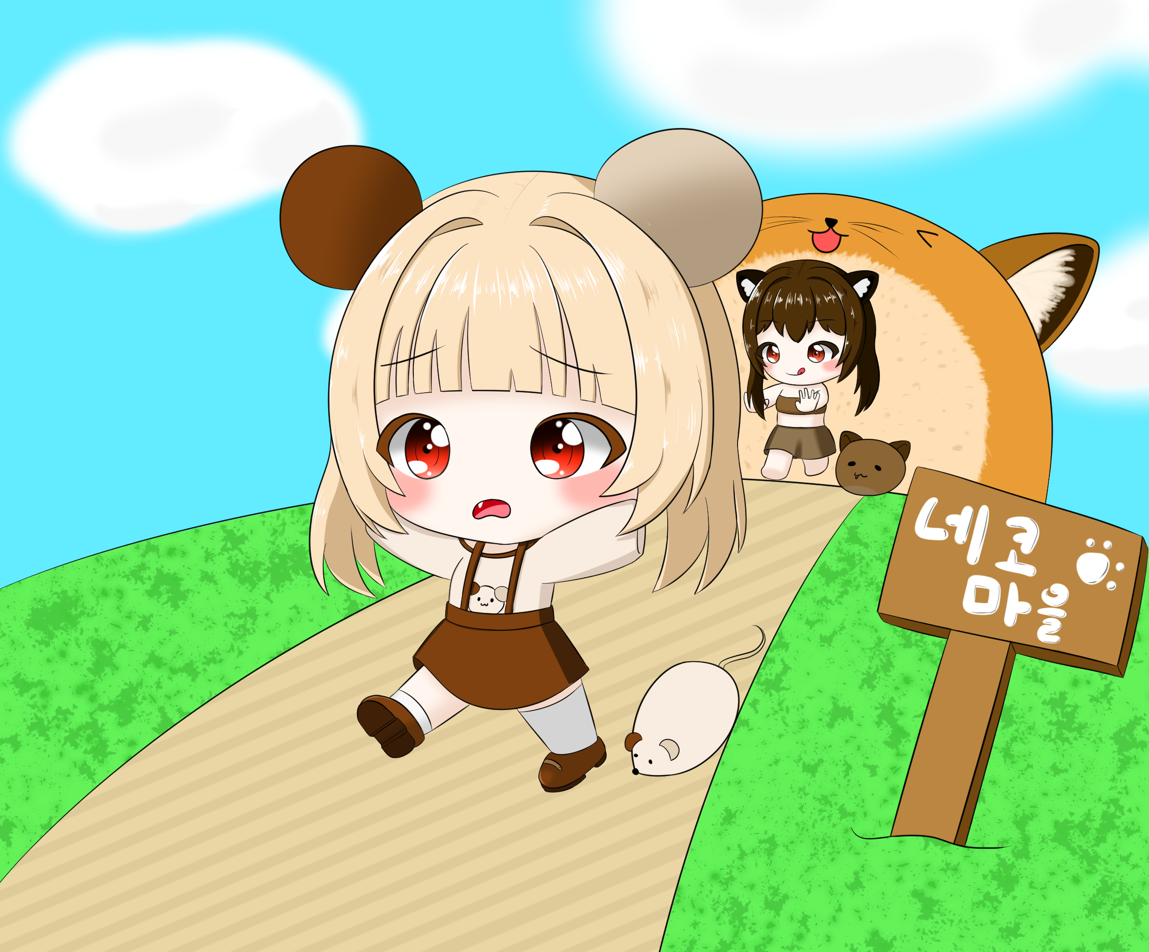 일러스트 작업 (SD / LD)